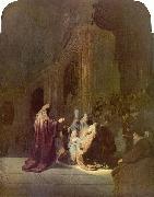 Simeon in the temple Rembrandt